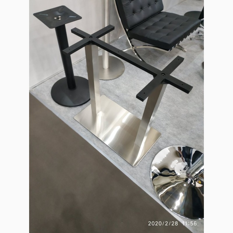 Фото 5. Ножка стола, опора для стола, основание, каркас стола, подстолье из нержавеющей стали