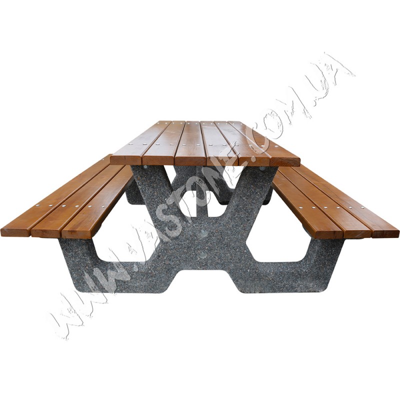 Фото 2. Стол садовый бетонный, дачный, столик декоративный для беседки