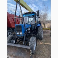 Продам трактор МТЗ пату 82.1 кран люлька 2010 год