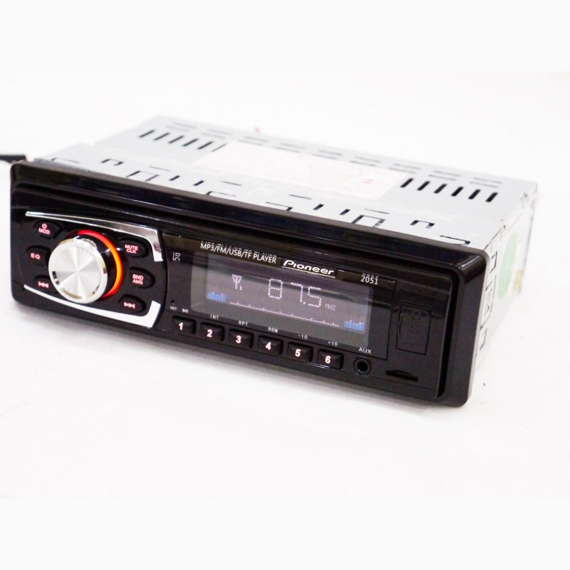 Фото 2. Автомагнитола Pioneer 2051 ISO - MP3, FM, USB, SD, AUX
