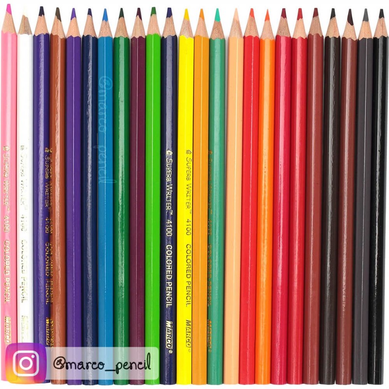 Фото 3. Цветные карандаши для рисования Superb Writer 24 цветов
