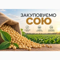 Закуповуємо сою ОПТОМ по Україні