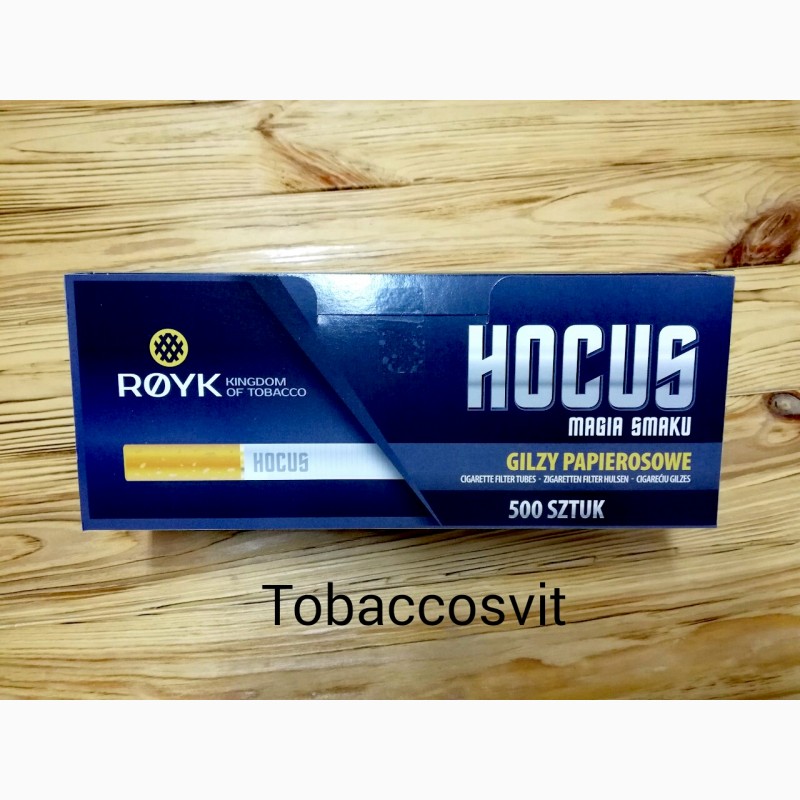 Фото 6. Гильзы для сигарет Набор HOCUS +HOCUS Black