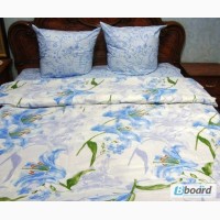 Семейное постельное белье, Комплект Голубая лилия