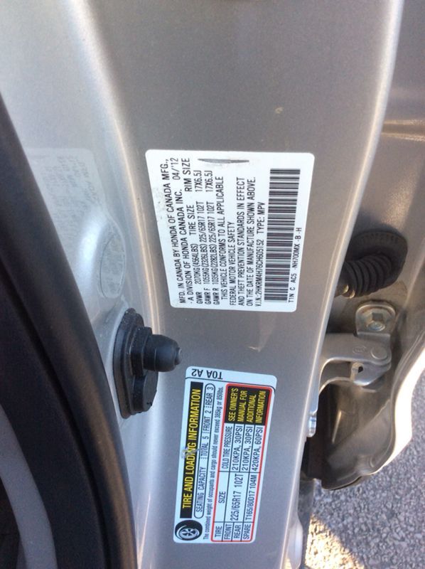 Фото 4. Внедорожник бу отличное состояние Honda CR-V 2012