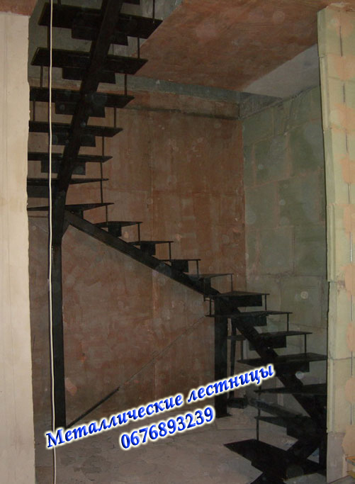 Фото 3. Лестницы из металла в Киеве и Киевской области