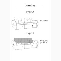 Диван Бомбей - Vip мягкая мебель