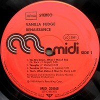Vanilla Fudge - Renaissance 1968