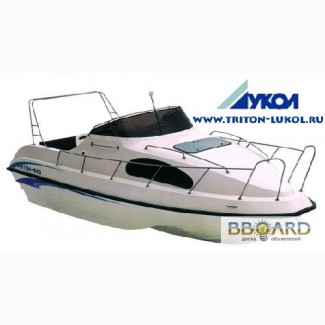Каютный катер (мотолодка) Тритон-540 для отдыха, рыбалки и охоты