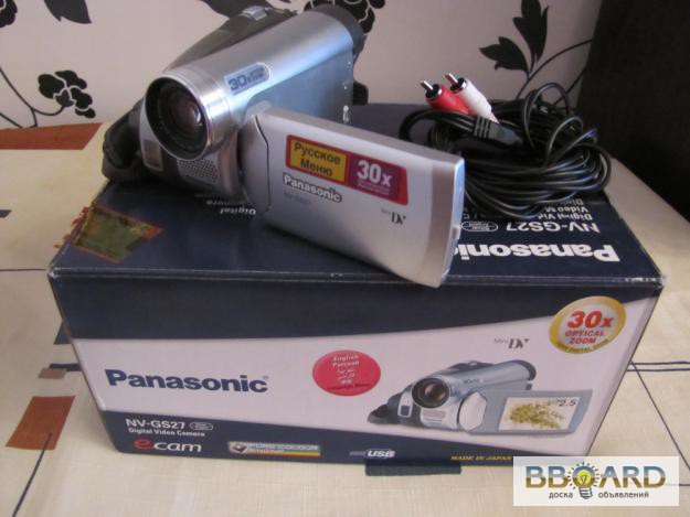 Фото 3. Продам видеокамеру Panasonic NV-GS27