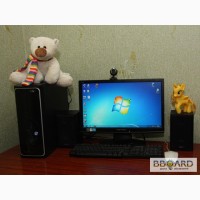 Продам Отличный 2-ядерный компьютер с монитором, колонками, клавой, мышкой и вэб-камерой