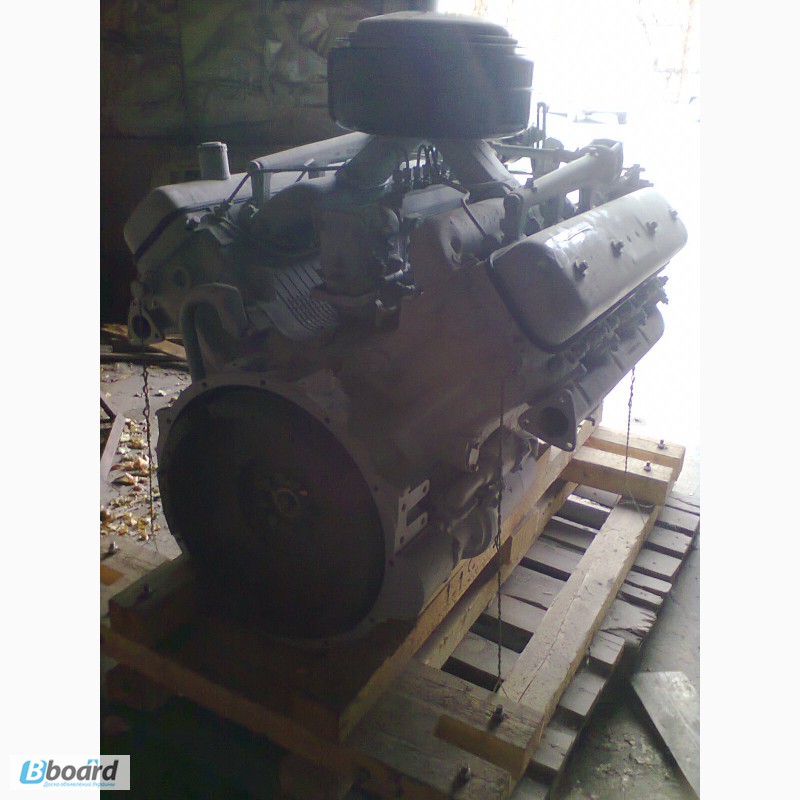 Фото 3. Новый двигатель на КрАЗ-65101-40 ЯМЗ-238М2-4