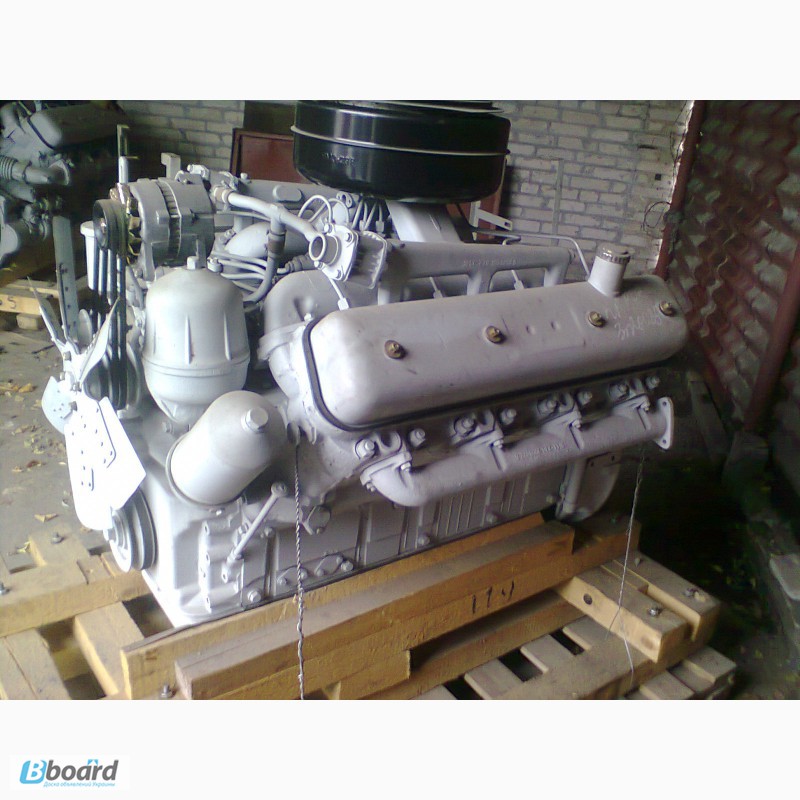 Фото 4. Новый двигатель на КрАЗ-65101-40 ЯМЗ-238М2-4
