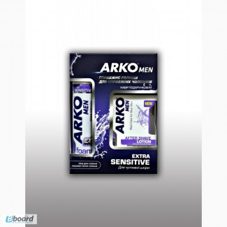 Arko men (пена для бритья 200 мл , лосьон после бритья 100 мл) Extra Оптом
