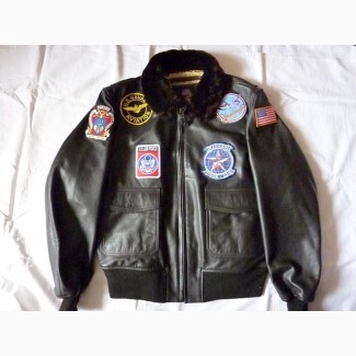 Куртка мужская кожаная военного лётчика США