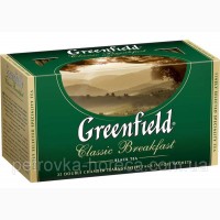 Чай фруктовый пакетированный Greenfield Festive Grape 100шт Виноград