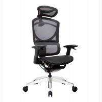 Кресло офисное ERREVO ZERO спинка/сетка, сидение/сетка, полированный каркас