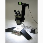 Установка фото и видео на микроскопы