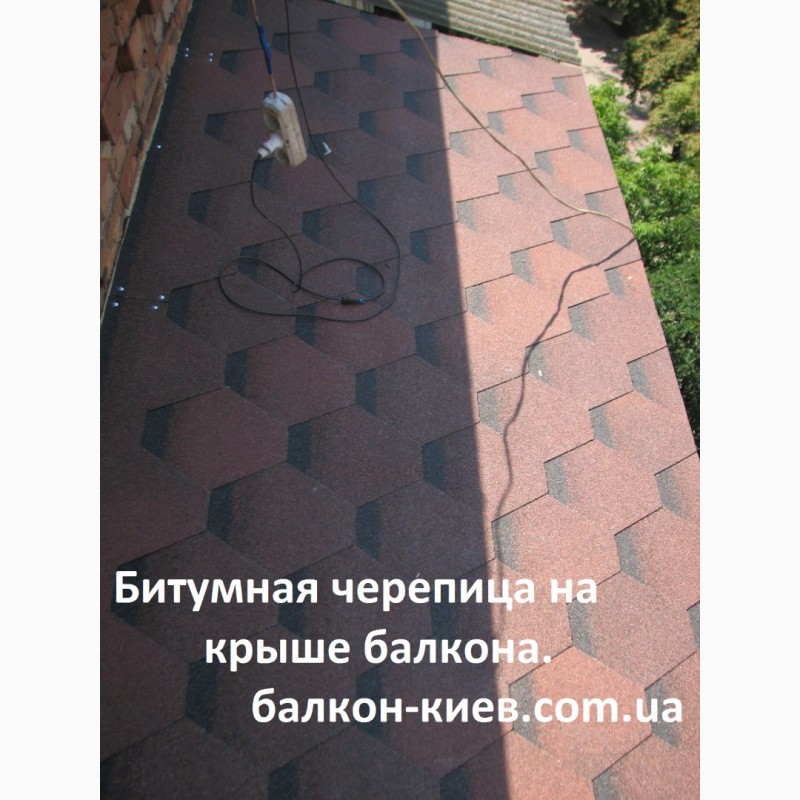 Фото 12. Ремонт и герметизация козырька на балконе.Киев