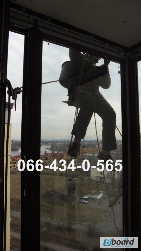 Фото 5. Ремонт и герметизация козырька на балконе.Киев