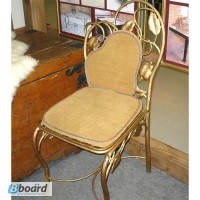 Кованый стул со спинкой КСС4