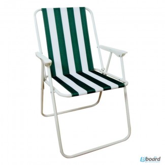 Складной пляжный стул, стул туристический со спинкой WELFULL-YZ19001