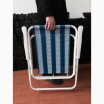 Складной пляжный стул, стул туристический со спинкой WELFULL-YZ19001