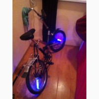Легендарный Ретро Велосипед BMX. Складной с крутой ночной подсветкой