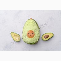 Мягкая игрушка авокадо (20, 30, 45 см). Плюшевая подушка авокадо. Тренд 2019