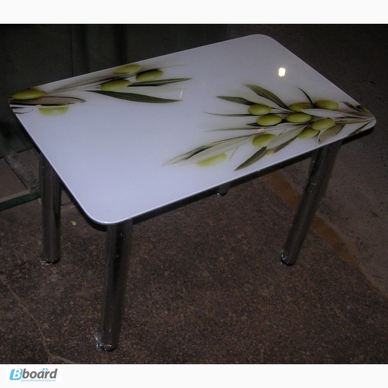 Фото 16. Качественные стеклянные обеденные столы с фотопечатью по доступным ценам