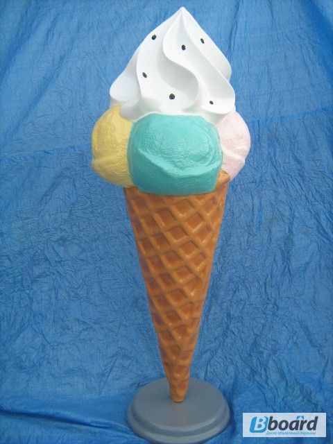 Фото 6. Муляж мороженое рожок