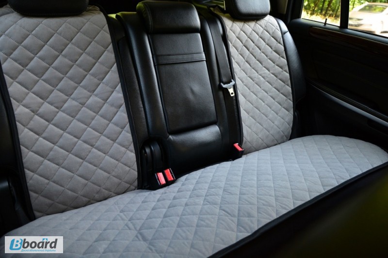 Фото 7. Чехлы на сиденья автомобиля. Полный комплект. Серый цвет