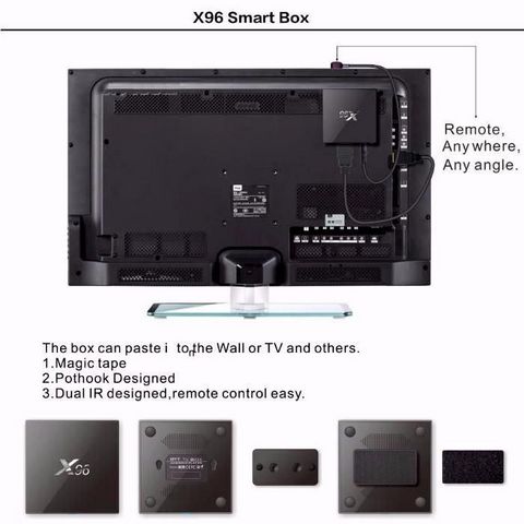 Фото 4. Приставка Смарт ТВ. X96 TV Box 2/16 GB, Android 6. Гарантия