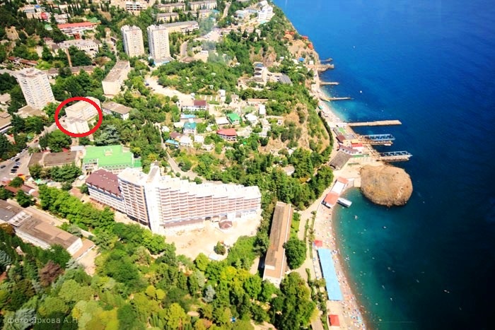 Квартира в Крыму на ЮБК Алушта Партенит
