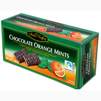 Конфеты Maitre Truffout Chocolate Orange Mints 200г