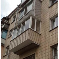 Вынос. Увеличение балкона/Расширение балкона по полу и подоконнику