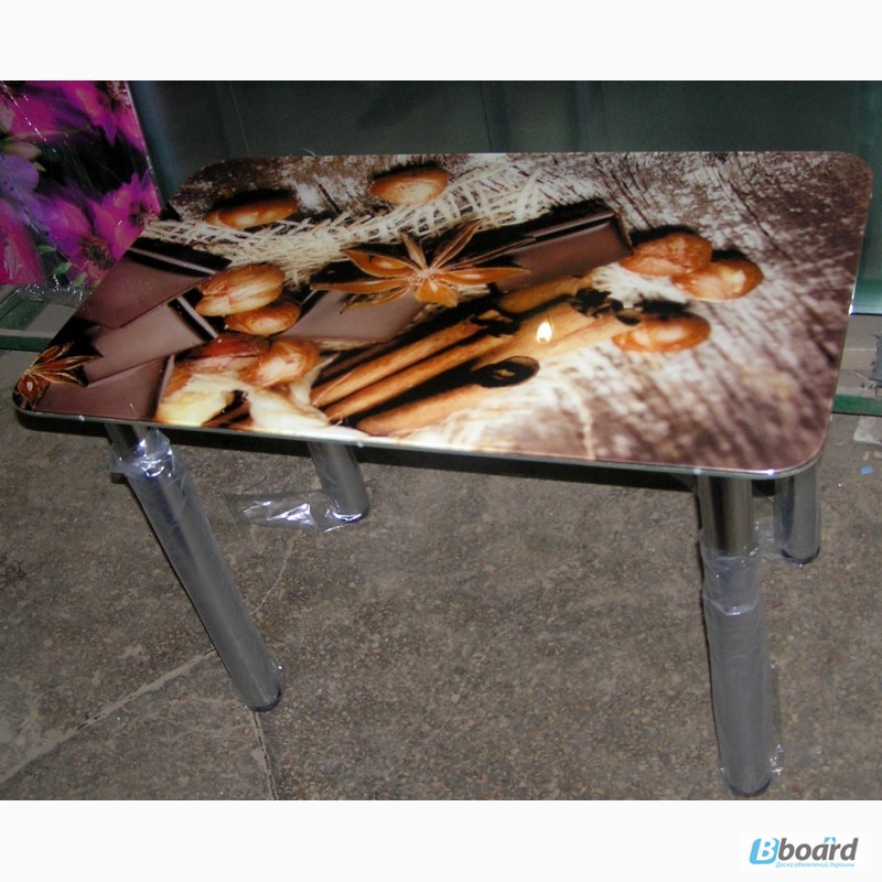 Фото 14. Кухонные стеклянные столы с фотопечатью от производителя в Кривом Роге