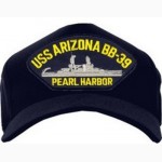 Кепки милитари с символом Американского военного корабля (США)