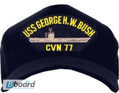 Фото 15. Кепки милитари с символом Американского военного корабля (США)