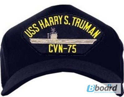 Фото 16. Кепки милитари с символом Американского военного корабля (США)