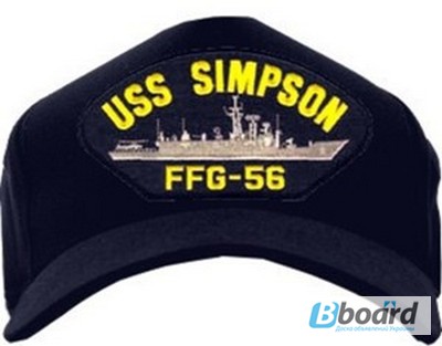 Фото 2. Кепки милитари с символом Американского военного корабля (США)