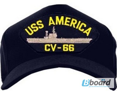 Фото 20. Кепки милитари с символом Американского военного корабля (США)