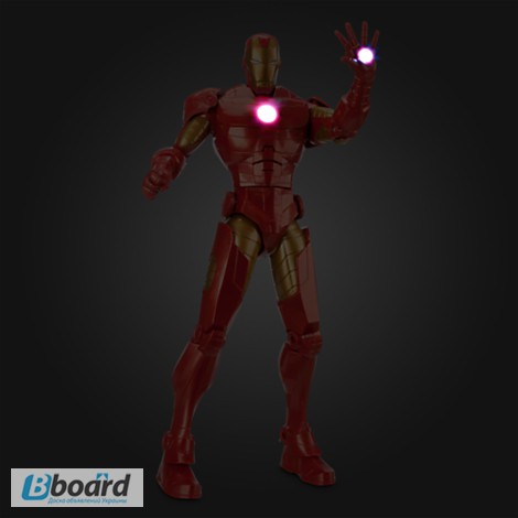Фото 2. Подвижная говорящая фигура Железный человек Iron-Man от Marvel, Disney Store