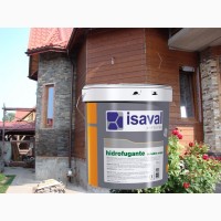 Гидрофобная пропитка ISAVAL Гидрофуганте Аква 4 л прозрачная - для фасадов и камня