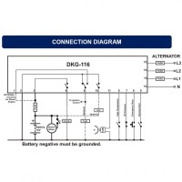 DATAKOM DKG-116 MPU Контроллер ручного и дистанционного управления генератором