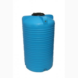 Емкость вертикальная на 2000 литров, пищевая бочка пластиковая, бак для воды