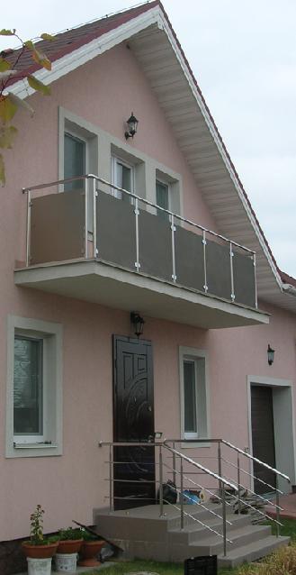 Фото 2. Балконы и балконные ограждения из нержавеющей стали