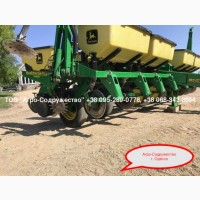 Из США сеялка пропашная пневматическая John Deere 1750 количество рядов (секций) - 8