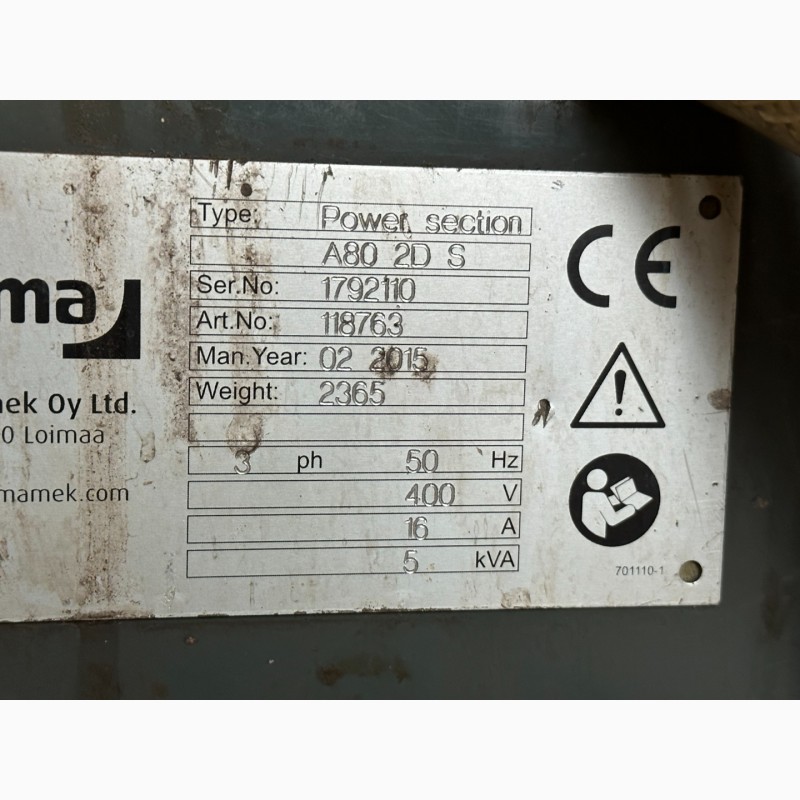 Фото 7. Зварювальні позиції PEMA - A80 MACH-ID 7800 Виробник PEMA Тип:A80 Рік випуску:2015