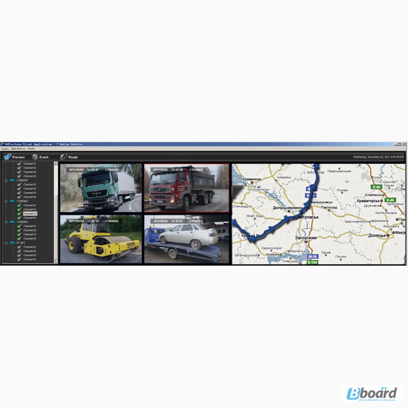 Фото 5. Видео наблюдения для грузового транспорта и специальной техники